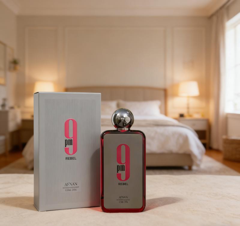 9 PM Rebel Unisex Eau De Parfum 100ml (3.4 Fl Oz) | Fruity Woody Amber Long Lasting Fragrance