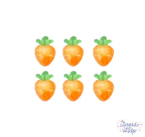Carrot Patch Cute Baby Carrot Buttons