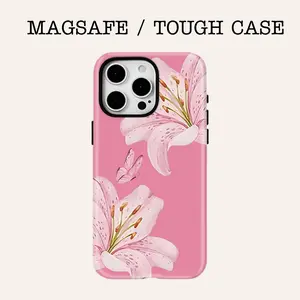 [Magsafe , Tough Case] Fashion Butterfly Flower Magnetic Cases For iPhone 16 15 Plus 14 Pro Max 13 12 11 For Magsafe Wireless Charging Shockproof Cover