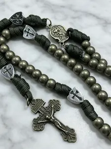 Vintage Metal Necklace, Cross Shield Classic Design, Bold Chunky Style, Luxurious Texture, Essential Daily Wear Accessory