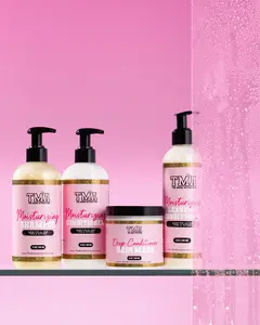Wash Day Bundle – Moisturizing Shampoo, Conditioner, Deep Conditioning Hair Mask & Leave-In Conditioner