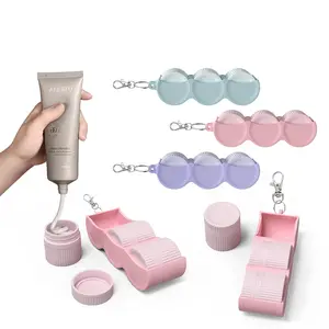 Silicone beauty sub-packaging boxes, cosmetics sub-packaging bottles, travel accessories storage, skin care products and face cream sub-packaging boxes