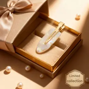 2-pack of No-bend Hair Clips No-crease Hair Clips Styling Duck Bill Clips No-dent Alligator Hair Barrettes for Salon Hairstyle Hairdressing Bangs Waves Women Girl Makeup Application 1 Pcs