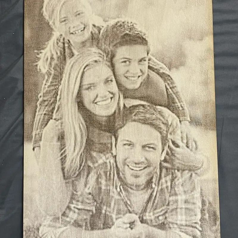 10x14 custom laser engraving