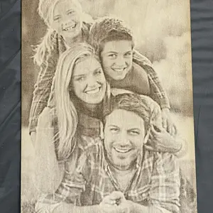 10x14 custom laser engraving
