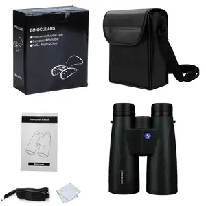 High-Definition Binoculars 12x50 for Outdoor Travel, Professional Bird Watching, Fully Multi-Coated Lens, 175mm Focal Length