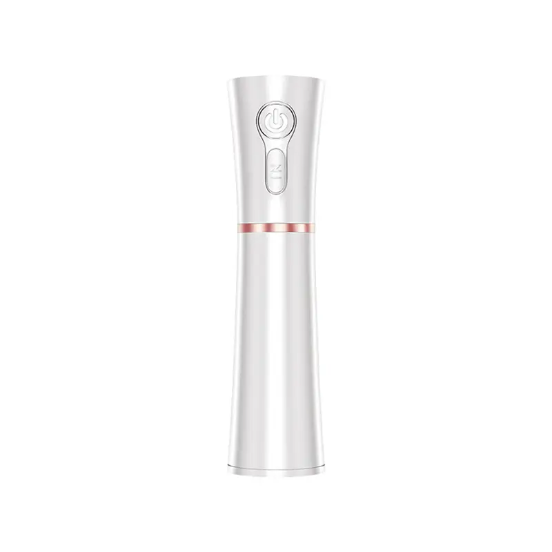 Portable Slender Form Miniature Humidifier - Cordless Rechargeable USB Ultrasound Mist Maker, 16x3cm, Built-in Batteries, Wireless Charging, Quiet Operation, Air Purifier for Friends, Colleagues - Office Home Appliance