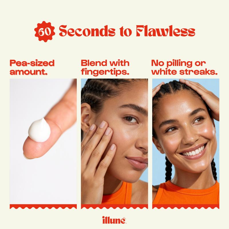 Illune Vitamin C Tone-Up Cream Look polished in 60 seconds. One step, zero clutter.