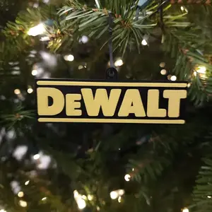DeWalt Christmas Ornament - Festive Home Decorations