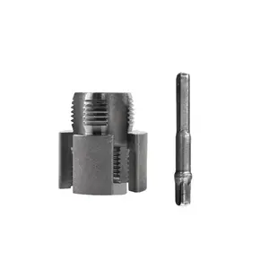 Universal Electric Drill Pipe Tapping Tool Set for 6-Foot PVC Pipes, Integrated Internal and External Tapping Function, Essential Plumbing Kit