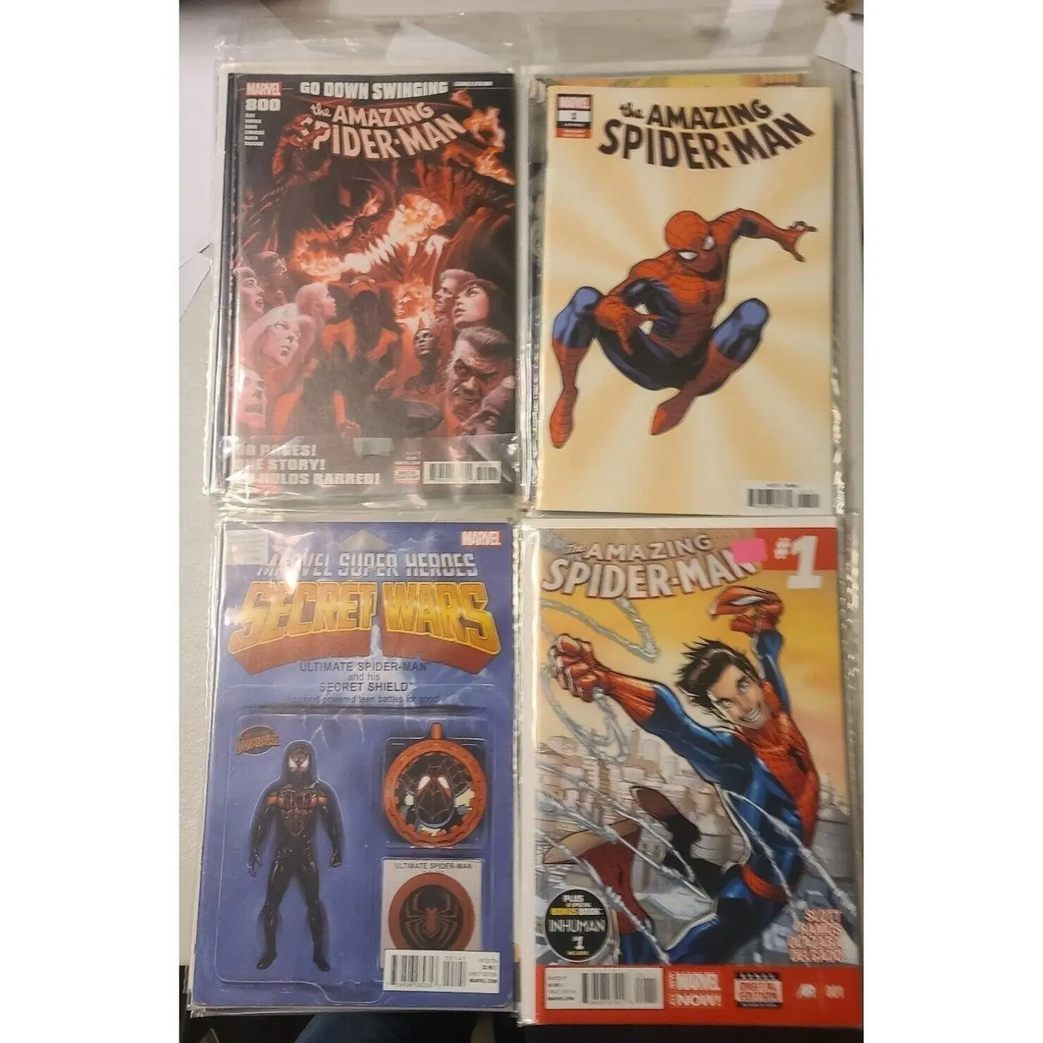20 Spider-Man Books Including Several Number 1s !!! - Free Shipping