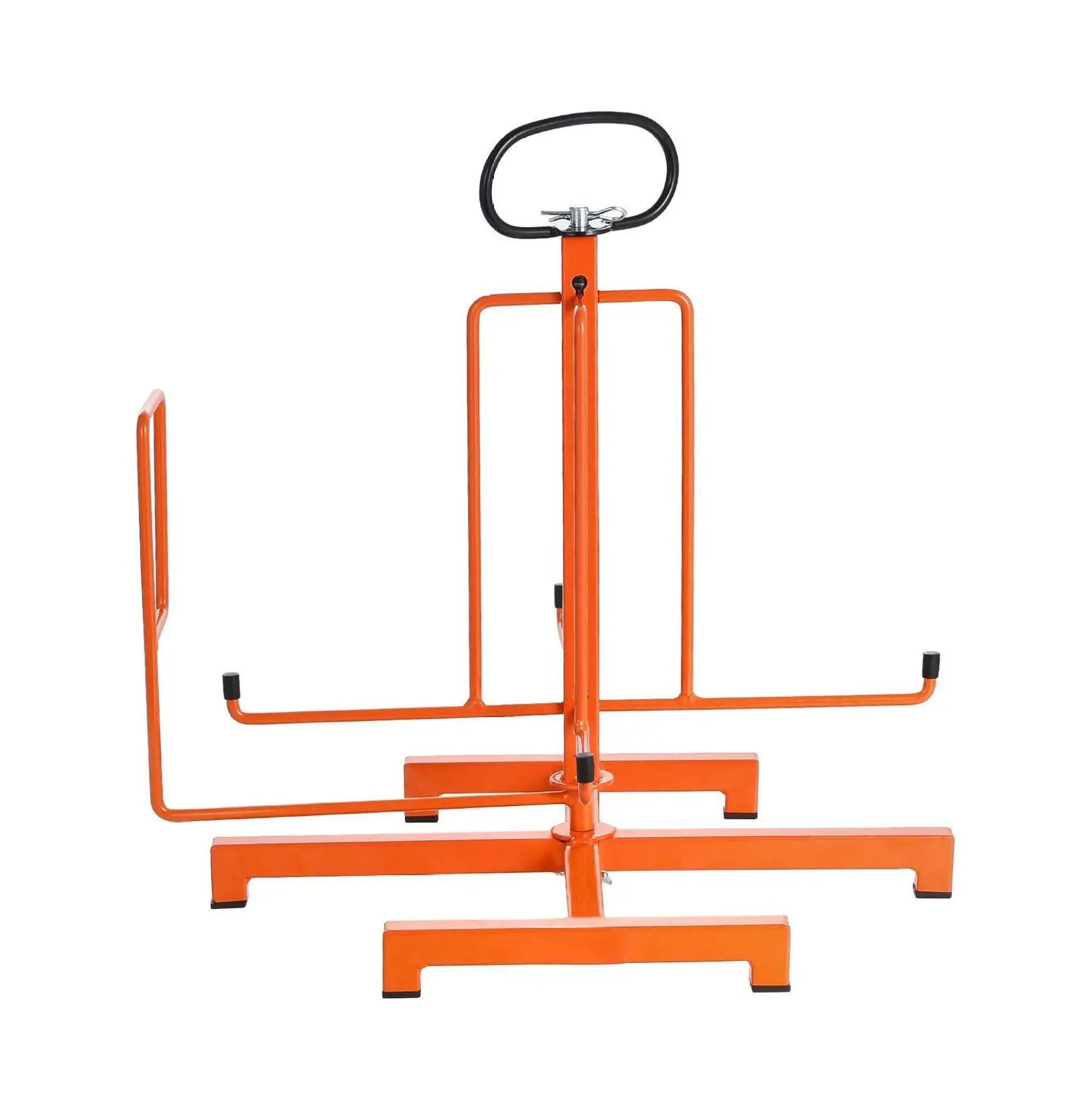 Cable Dispenser, Floor/Stud Mount, Wire Spool Rack - Portable Wire Rack with Handle & Swivel Eyelet for Electrical, Industrial, Retail - Holds 1000ft Default