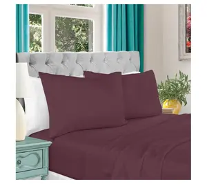 Superior Egyptian Cotton Extra Deep Pocket Solid Sheets, Queen