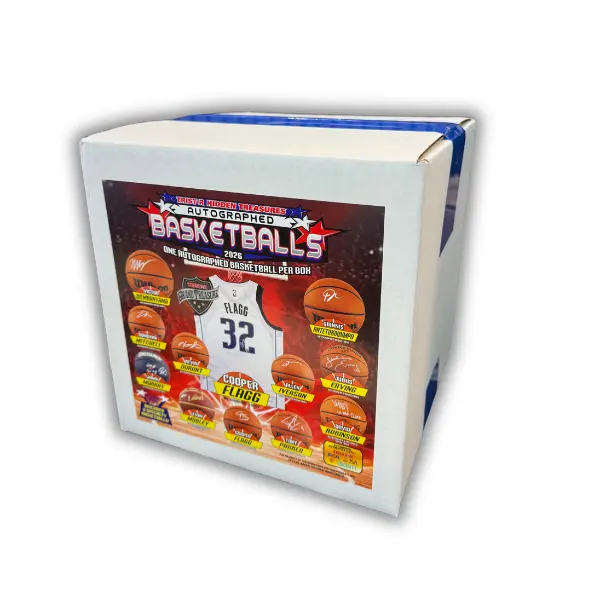 2026 Tri-Star Hidden Treasures Autographed Basketball- 1 Signed Basketball