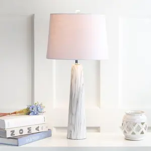 JONATHAN Y Bradley Resin LED Table Lamp , for bedroom, living room, foyer, hallways, dining room, dorms