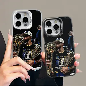 IPhone 17 Promax American boy Curry Phone Case Anti Drop Protective Case Suitable for iphone 16 15 14 13 12 11 XS Plus Acrylic Phone Case