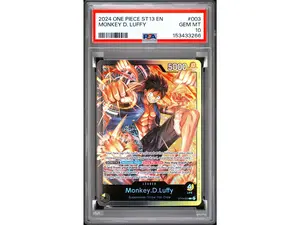 2024 One Piece Ultra Deck the Three Brothers Monkey D. Luffy #ST13-003 PSA 10