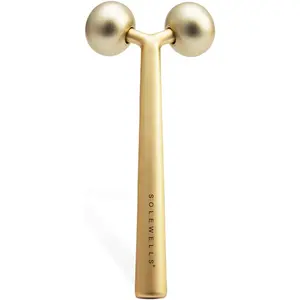 Facial Cooling Metal Gold Roller Massager Solewells