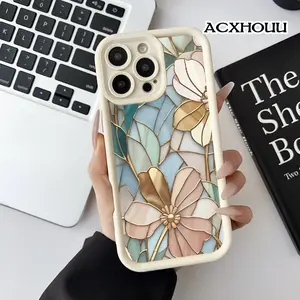 Feminine Soft Case for iPhone11/12/13/14/15/16/promax/x/xs/xr/xsmax Case Premium Vintage Flowers Durable, Ultra Slim, Cute and Practical | Lightweight Protective Case for Her
