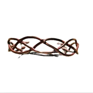 Braided Copper Bracelet for Men and Women - Fashion Accessory