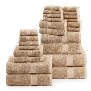 LANE LINEN 100% Cotton Bathroom Towel Set - Super Soft Hotel Collection, Luxury Spa Towels