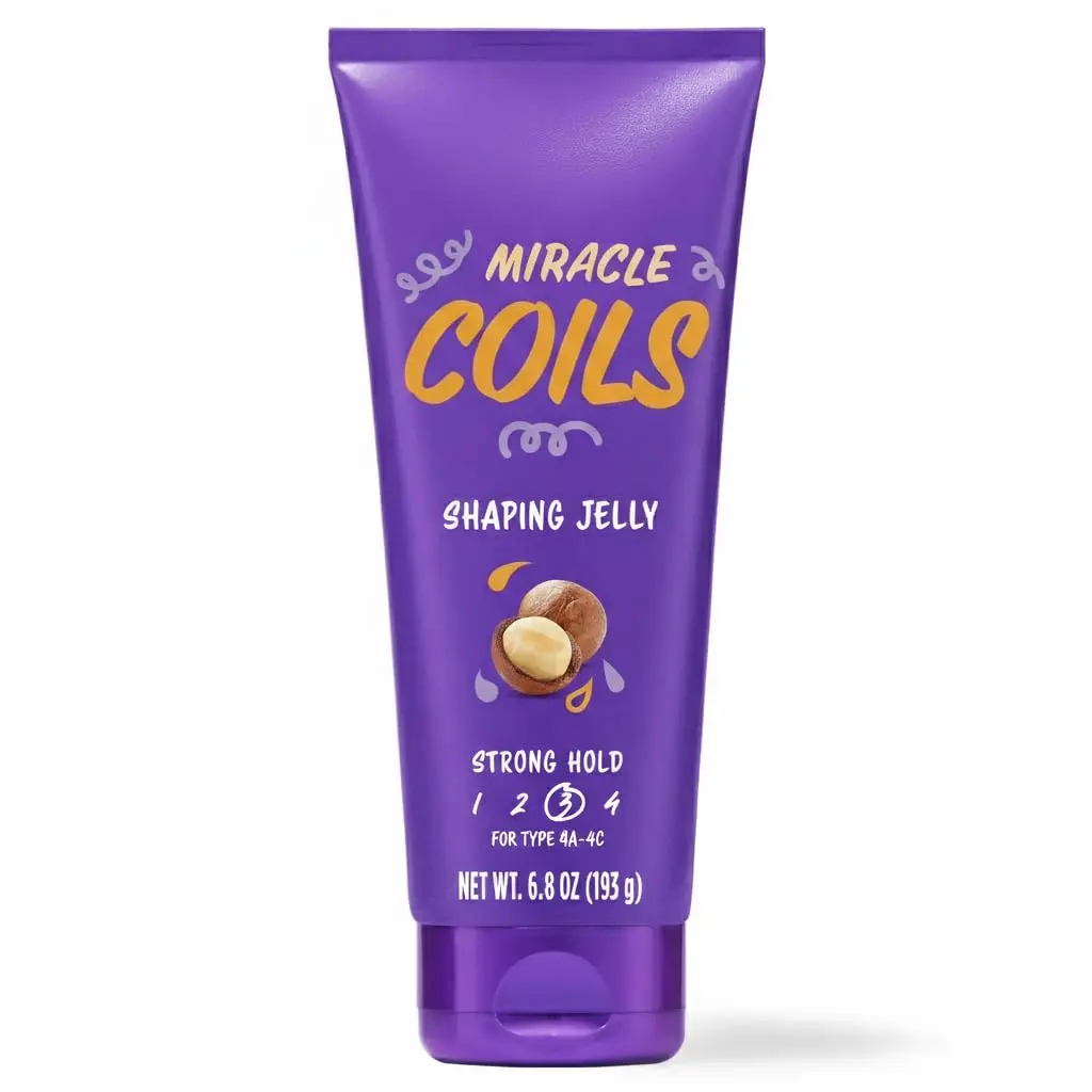 Miracle Coils Shaping Jelly with Cocoa Butter 6.8 fl oz