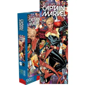 Marvel Captain Marvel Collage 1000 Piece Slim Jigsaw Puzzle