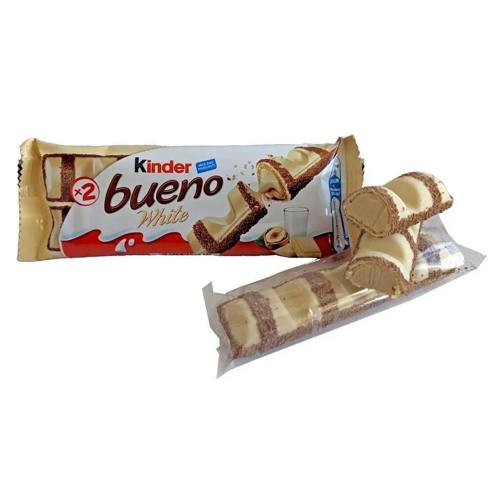 Kinder Bueno White Hazelnut Bar 39 gram 15 ct Tray