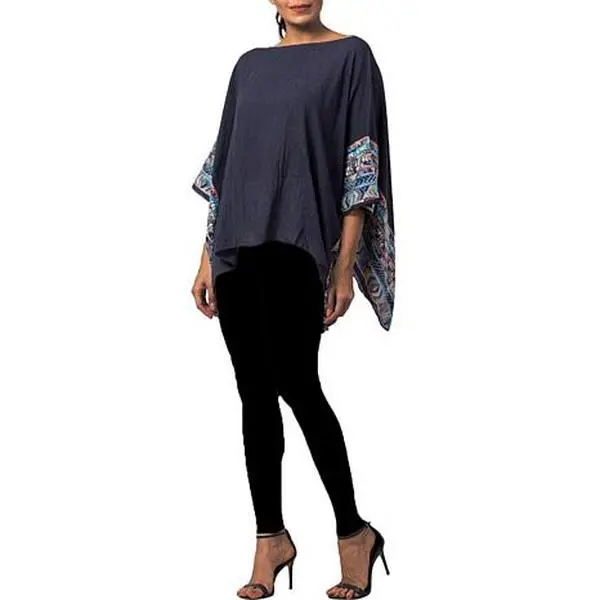 Raj Phyllis Embroidered Cape