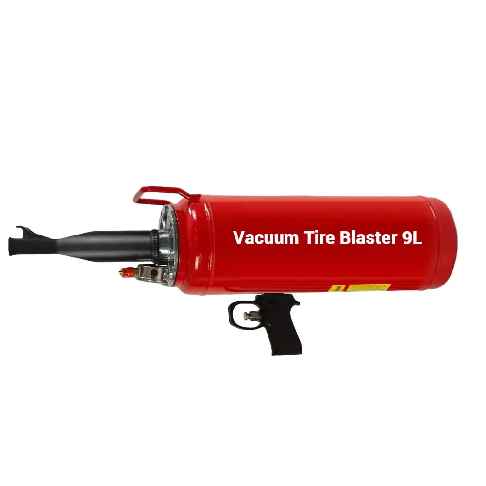 Garvee 9L/2.4 Gal Tire Bead Seater, 145 PSI Air Tire Bead Blaster w/Pressure Gauge & Handle, 87-116 PSI Working Pressure Tire Bead Blaster Seater, Wheel Trigger Seating Tool Inflator Tank for Truck Red
