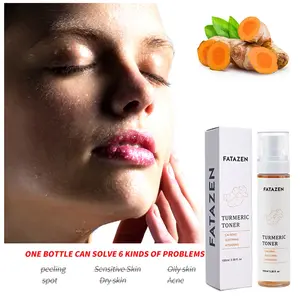 Turmeric & Plant Essence Toner - 100ML / Hydrating Face Toner for Dull Skin, Gentle Formula for a Radiant & Glowing Complexion