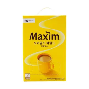 MAXIM TOP Korean Golden Mocha Coffee Instant Coffee 100 Pack 42.3oz - Goblin & Hospital Playlist Favorite