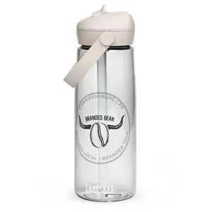 CamelBak Flip Straw Water Bottle 25 oz BPA-free Tritan Renew Stain Resistant Leak-proof Leak-proof Bite Valve Pivoting Handle Cover Drinkware