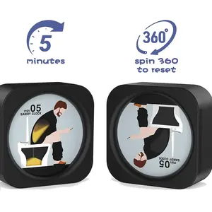 1pc Christmas Funny Toilet Sand Timer Poop Gift - Gifts for Men Boyfriend Toilet Sand Timer Gifts for Adults Poop Timer Cool Gadgets Christmas Fathers Day Gag Gift Ideas Husband Fun Presents