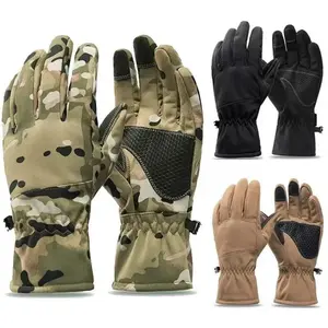 4-Season Camo Gloves - Waterproof Touchscreen Hunting Gloves, Non-Slip Fishing & Skiing Design, All-Purpose Thermal Sport Gloves