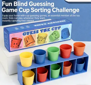 Guess The Cup Game Set – Fun Color Matching & Memory Challenge for Parties, Game Night & Friends Gathering