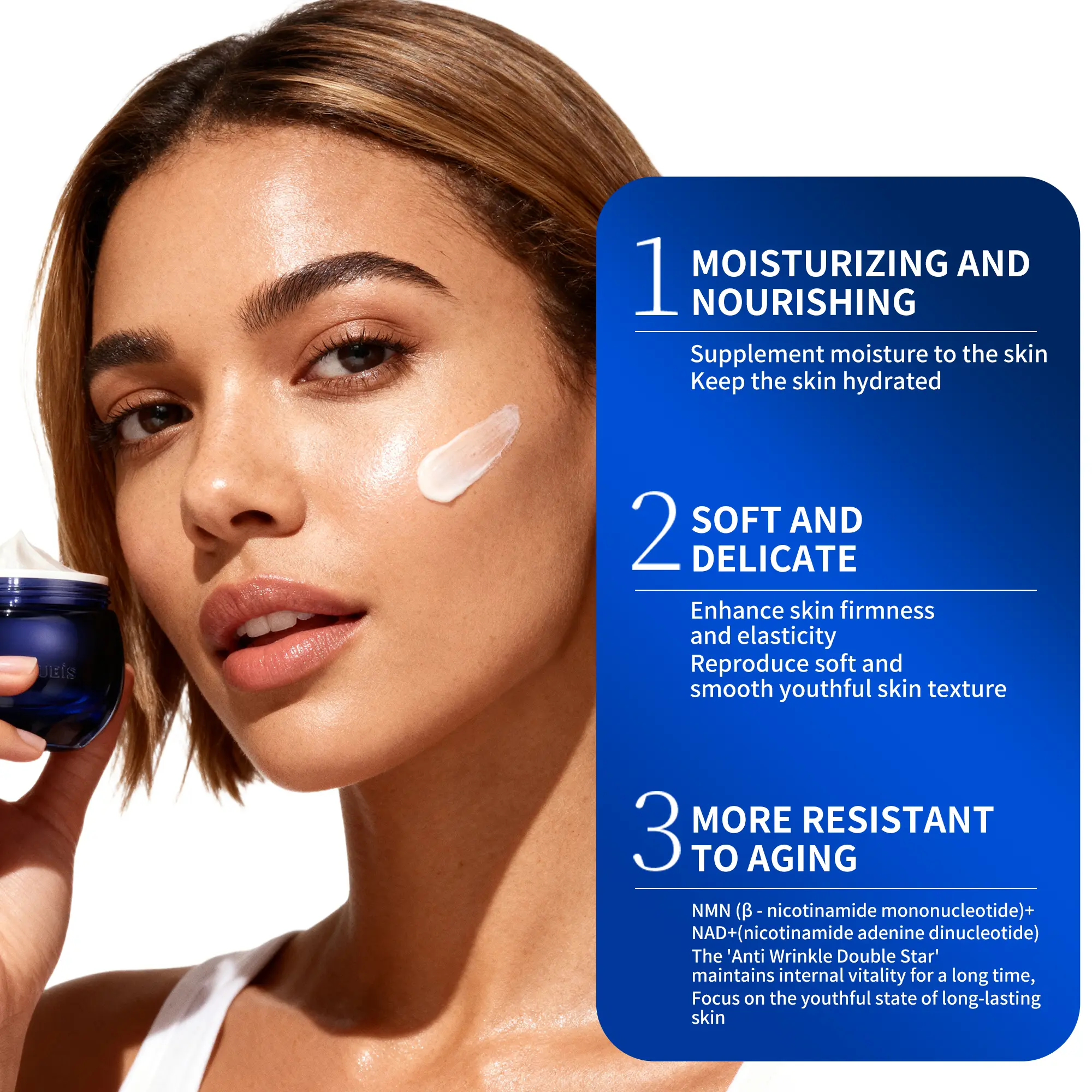 IRONING FACIAL CREAM (NMN+) 30g 【公式通販】