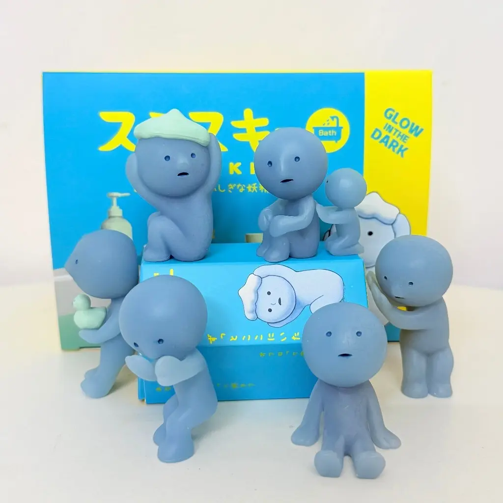 Smiski Mystery Figure Collection – Glow-in-the-Dark Mini Characters | Multiple Series Available | Fun Surprise for Collectors & Kawaii Fans