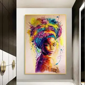 Perssia AfroGraff Canvas Art