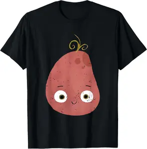 100% Cotton The Couch Potato Good Egg Teacher Halloween Costume Food T-Shirt