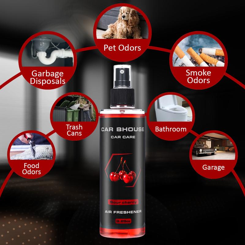 Portable High-End Air Freshener Spray, Home Car Clothing Bathroom Scented Oil, 8.29oz Large Capacity, Long-Lasting Fragrance