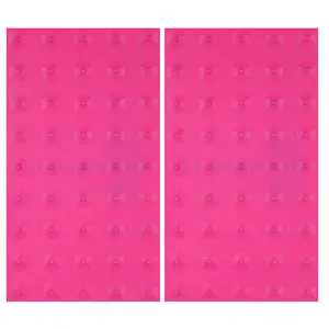 Krown Snow Skate Studded Snowskate Grip - 2 Griptape Sheets - 90 Studs - Pink
