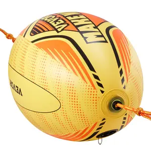 VEVOR Booster Ball,  Towable Tube Rope Performance Ball, Thickened PVC Inflatable Booster Balls for Boating and Water Sports - with High Tensile Strength Rope and Speed Safety Valve