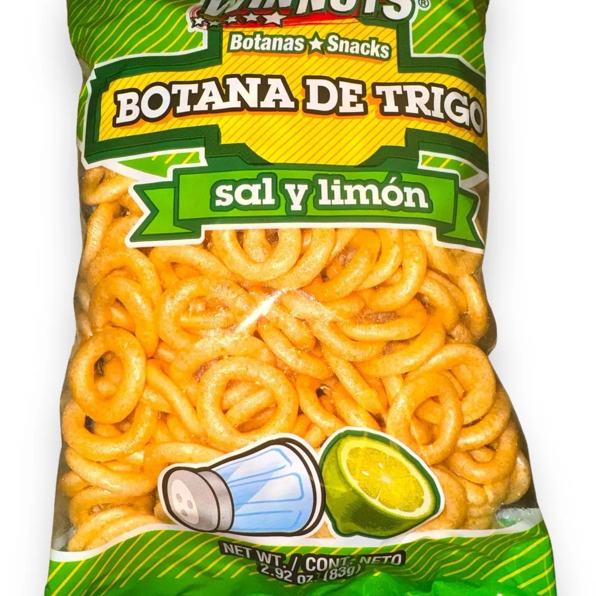 Winnuts Wheat Snacks-Salt and Lemon Winnuts Wheat Snacks-Salt and Lemon