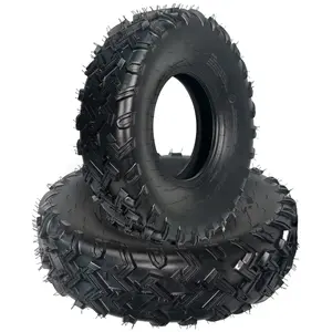6PR Heavy Duty All Terrain ATV/UTV Tires – Tubeless, Enhanced Grip for Mud, Snow, Trail, Dirt, Street – Fits ATV, UTV, Quad, 4 Wheeler, Golf Carts – Reliable for Work, Tracking, Recreational Use – Sizes: 22x10x10 & 23x7x10
