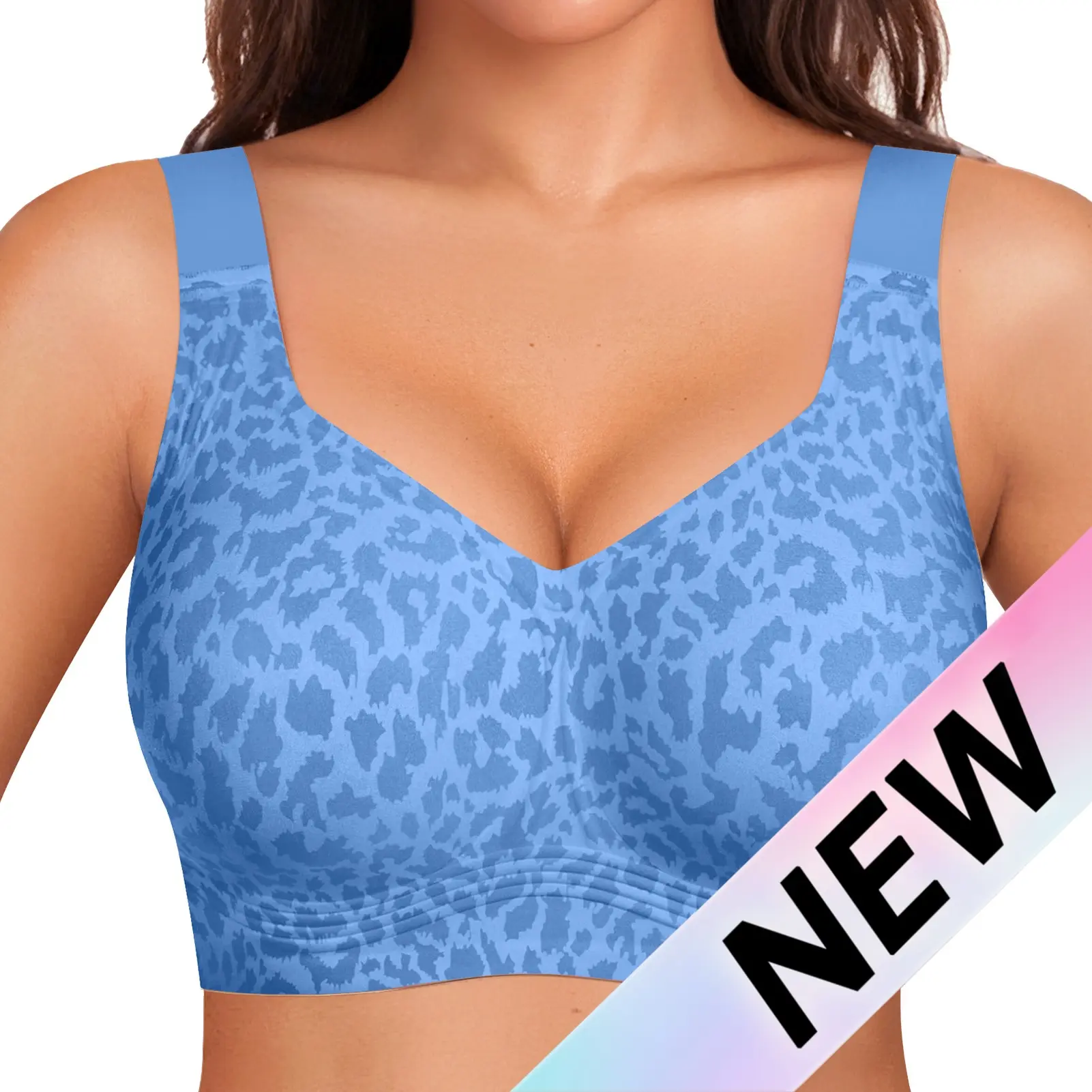 Sky Blue Leopard 