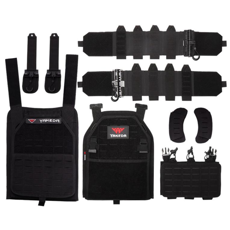 VT-6094A Yakeda New Product Tactical Vest Chaleco Tactico Molle Plate 1000D Nylon Carrier Chalecos Black Training for Men Outdoor Hunting Protective Gear