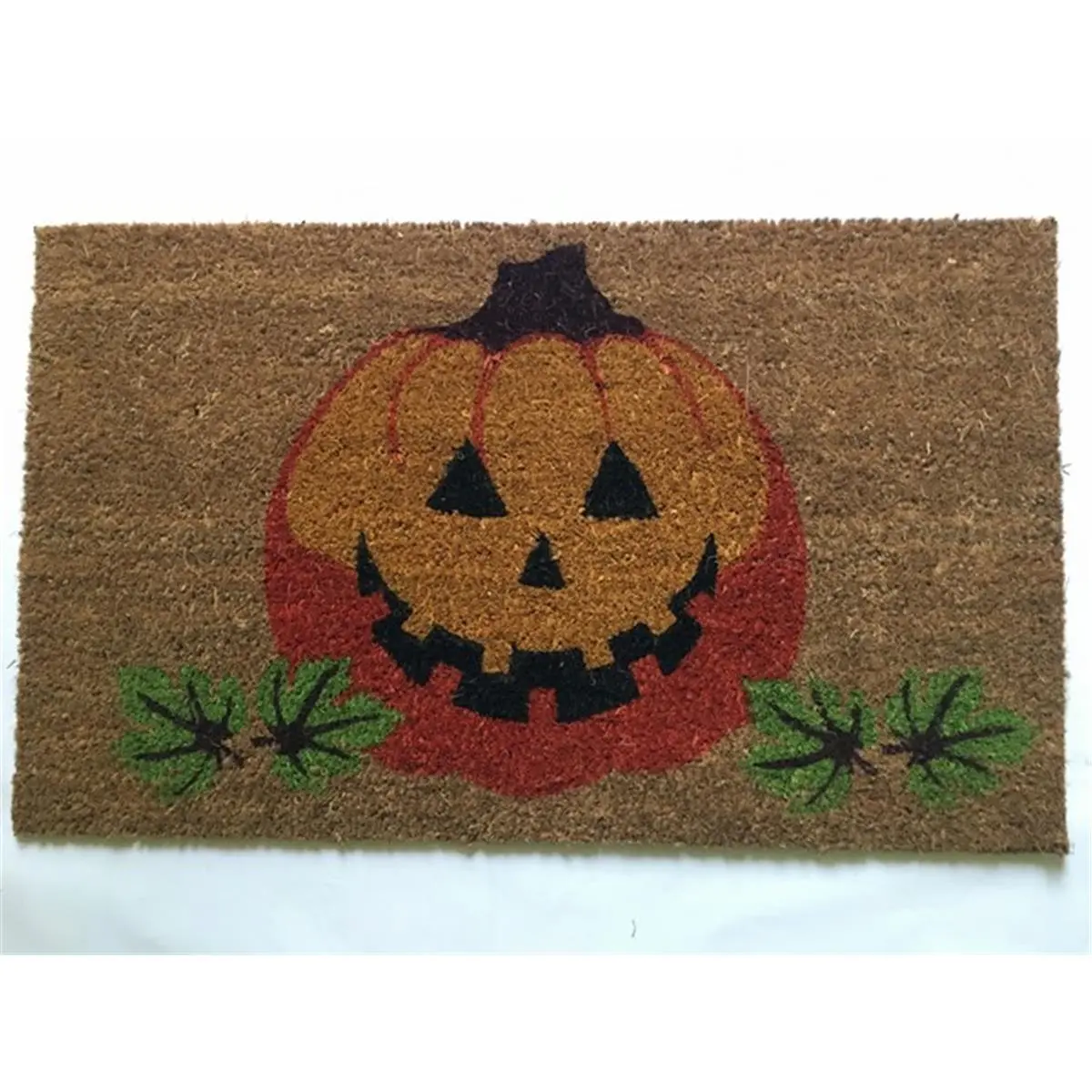 Pumpkin Coir Door Mat