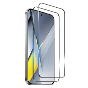 Xiaomi Poco F8 Pro 5g HD Transparent Tempered Glass Film, 2-Pack Screen Protector, Durable and High-Definition Design, Perfect Fit