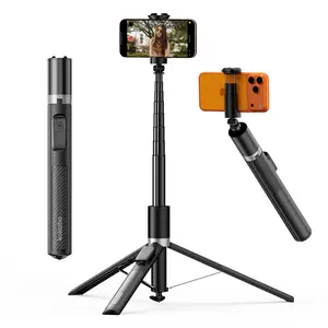 Koloobo 70"Portable Selfie Stick Tripod  video  recording with Remote，One Click Open, Wireless Remote Included.for 4-7 Inch Smartphones Travel Compact Portable Cellphone Stand